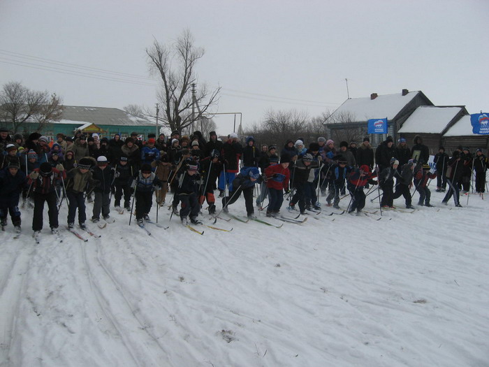 Всероссийская массовая лыжная гонка «Лыжня России - 2009» в Трёхбалтаевском сельском поселении